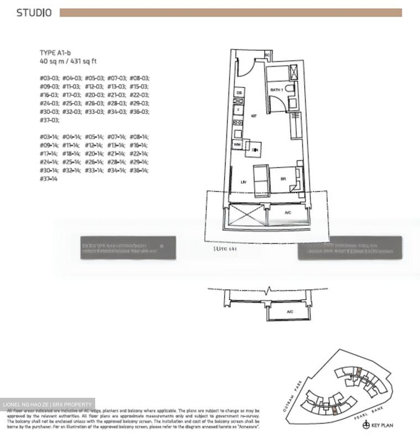 One Pearl Bank (D3), Apartment #457350111